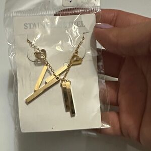 Gold Stainless Steel Necklace